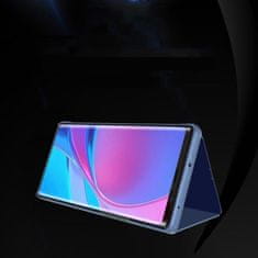 MG Clear View könyv tok Samsung Galaxy M31s, fekete
