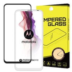 MG Full Glue Super Tough üvegfólia Motorola One Fusion+, fekete