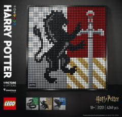 LEGO Art 31201 Harry Potter™ Roxfort házak címerei