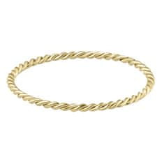 Troli Minimalistaranyozott acélgyűrű Gold (Kerület 50 mm)