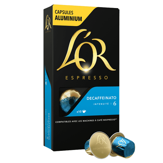L'Or Espresso Decaffeinato Intenzitás 6 - 10 db alumínium kapszula