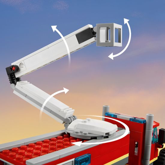 LEGO City 60282 Tűzoltóság parancsnokság