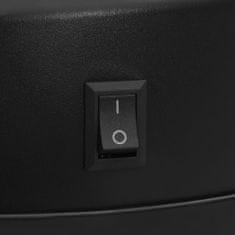 Greatstore fekete automata érzékelős szénacél szemeteskuka 40 L