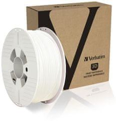 Verbatim nyomtatószál, PLA, 1,75 mm, 1 kg, fehér (55315)