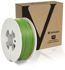 Verbatim nyomtatószál, PLA, 1,75 mm, 1 kg, zöld (55324)