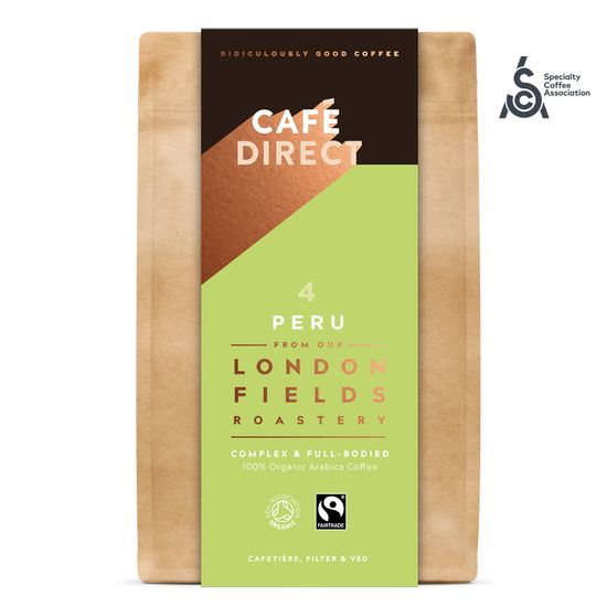 Cafédirect BIO Peru Reserve őrölt kávé, 200 g
