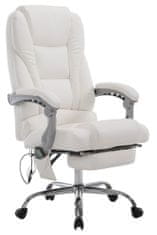 BHM Germany Lisa masszázs irodai szék, fehér