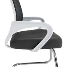 KONDELA Konferencia szék Sanaz Typ 3 - szürke/fehér