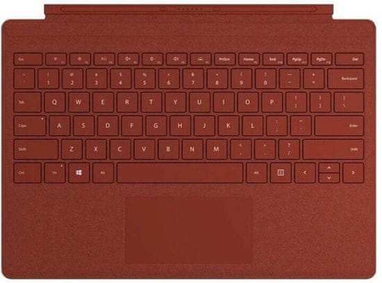 Microsoft Surface Pro Signature Type Cover (Poppy Red), ENG FFP-00113