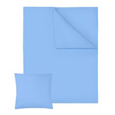 tectake 4 pamut ágynemű 200 x 135 cm - kék