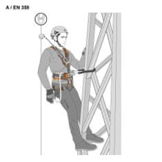 Climbing technology FINCH + zsinór a magasban végzett munkához - CSATLAKOZÓK NÉLKÜL - 5 m
