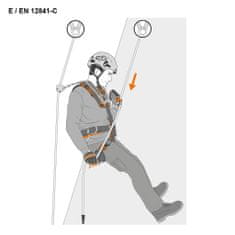 Climbing technology FINCH + zsinór a magasban végzett munkához - CSATLAKOZÓK NÉLKÜL - 15 m