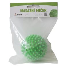 Yate Masszázs tüskés labda - 7 cm - zöld