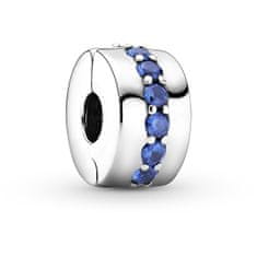 Pandora Ezüst klip kék kristályokkal Moments 791972C01