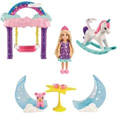 Mattel Barbie Chelsea hintalóval Játékkészlet