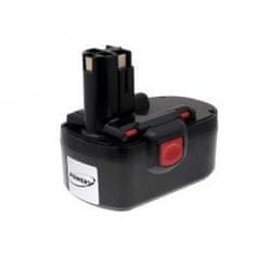 POWERY Akkumulátor Bosch 2607335510 2000mAh NiMH (O-Pack)