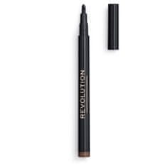 Makeup Revolution Szemöldökceruza Micro Brow Pen 1 ml (Árnyalat Medium Brown)