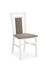 Halmar Étkező szék Hubert 8 - fehér / barna