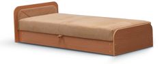 nabbi Egyszemélyes ágy (napágy) tárolóhellyel Pinerolo 80 L - világos barna