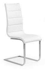 Halmar Étkező szék K104 - fehér / fehér fényes