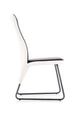 Halmar Étkező szék K300 - fekete-fehér