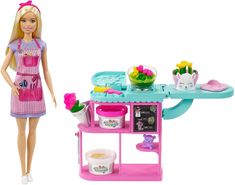 Mattel Barbie - virágüzlet