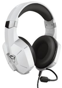 Trust GXT 323W Carus PS5 (24258) párnázott fülhallgató, rugalmas mikrofon fejhallgató-vezérlés, erős basszus, 3,5 mm-es jack konzol