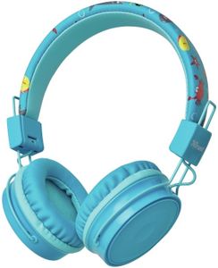a modern Bluetooth gyermek fejhallgató megbízhatósága a korlátozott hangerővel (85 dB) megfelel az európai biztonsági előírásoknak vezeték nélküli, könnyű, 40 mm-es neodímium konverterek, kiváló hangzású, beépített mikrofon kihangosító akkumulátorhoz, akár 20 órás aranyos, aranyos gyermek dizájnnal, fülnek is kényelmes