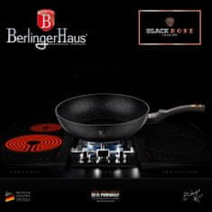 Berlingerhaus 28cm-es gránit serpenyő wok Black Rose Bh-1638