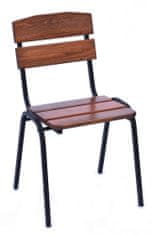 Rojaplast WEEKEND egymásra rakható szék, barna
