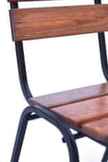 Rojaplast WEEKEND egymásra rakható szék, barna