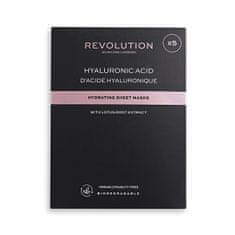 Revolution Skincare Arcmaszk készlet Biodegradable (Hydrating Hyaluronic Acid Sheet Mask)