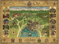 Ravensburger Puzzle 165995 Roxfort térképe 1500 darab