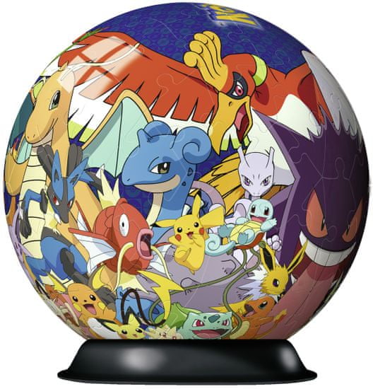 Ravensburger 3D Puzzle 117857 Puzzleball Pokémon, 72 darab