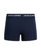 Jack&Jones 3 PACK - férfi boxeralsó JACANTHONY 12171946 Blue Nights (Méret M)