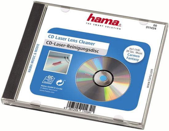 Hama Lézerszkenner tisztítás CD-lejátszó, száraz folyamat