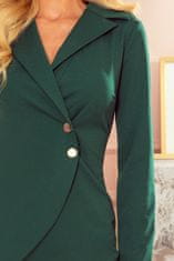 Numoco Aszimmetrikus női ruha Lisalat zöld L