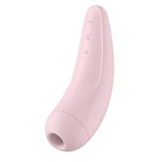 Satisfyer Clitoris Curvy 2+ Pink vibrátor a csikló stimulálására