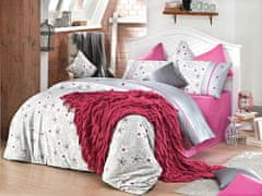 Issimo BETSEY PINK 200x220 / 2*50x70, pink / szürke
