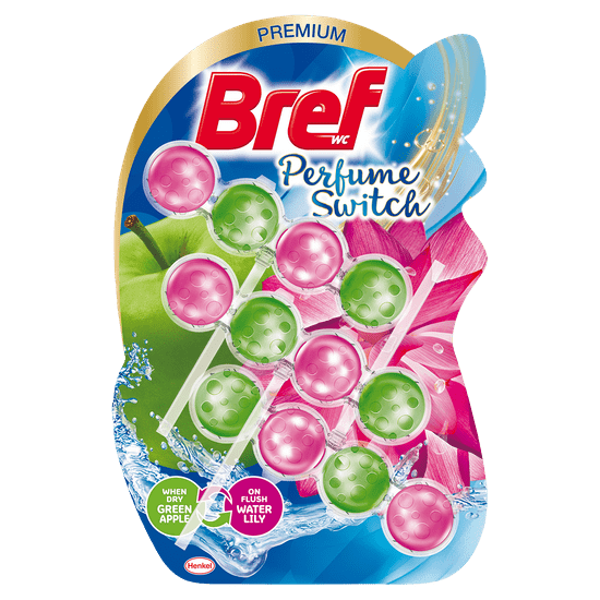 Bref Perfume Switch Apple-Water Lily, 3x 50 g