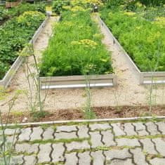 Primaterra Acél kerti magaságyás AGRO METAL 65x200x20 cm horganyzott