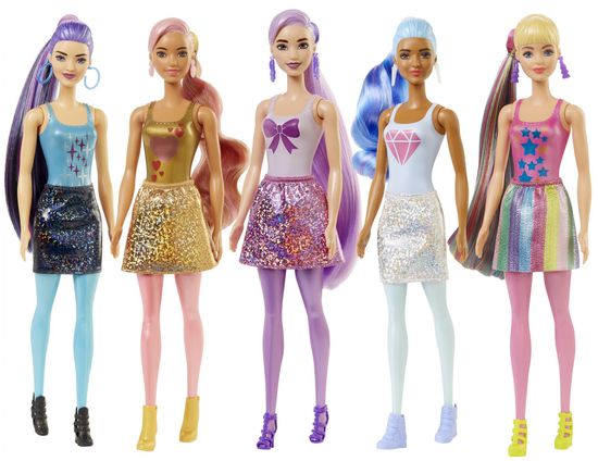 Mattel Barbie Color Reveal Csillogó Barbie