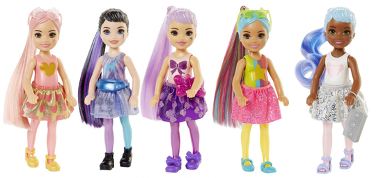 Mattel Barbie Color Reveal Csillogó Chelsea