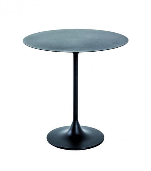 Mørtens Furniture Angie dohányzóasztal, 115 cm, fekete