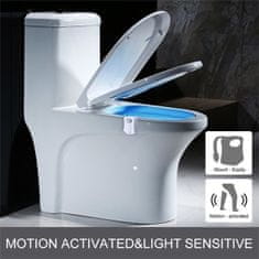Alum online Mozgásérzékelős LED Wc- és fürdőszobai világítás