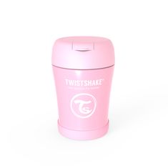 Twistshake Élelmiszer termosz, pasztell rózsaszín