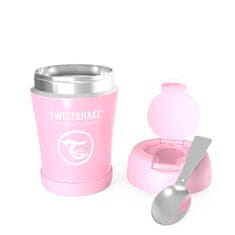 Twistshake Élelmiszer termosz, pasztell rózsaszín