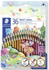 Staedtler Noris Colour színes ceruzák, 36 szín, háromszög alakú