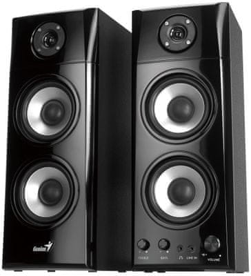 Hangszórók Genius SP-HF1800A v2 (31730031400) 60 W teljesítmény, 3,5 mm-es aljzat, hangerő- és mélyhang-szabályozás