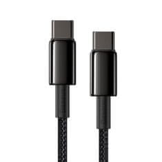 BASEUS Data kábel USB-C / USB-C PD QC 100W 5A 2m, fekete